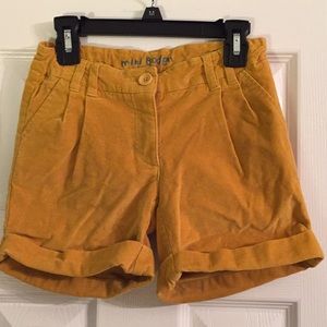 Mini Boden velvet shorts. Size 10